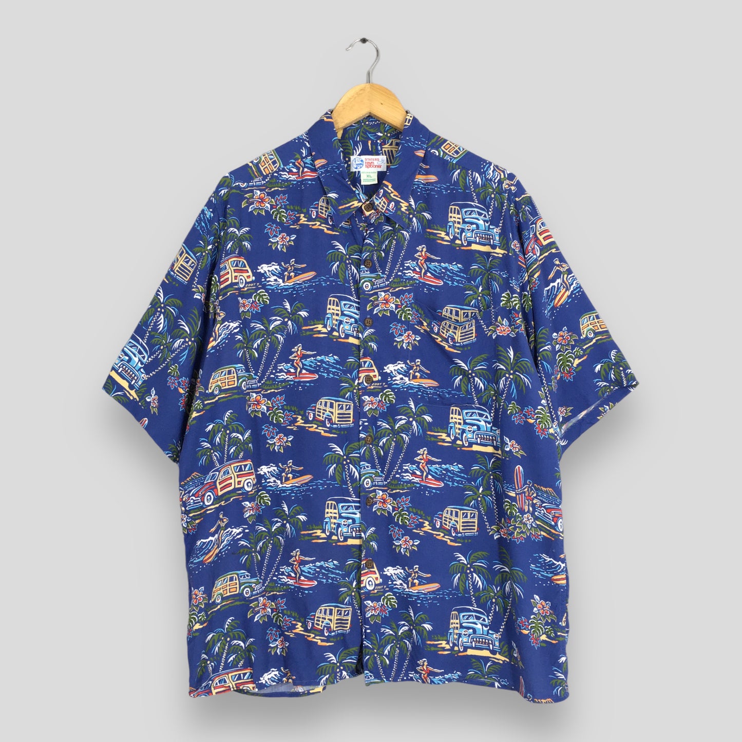 Hawaii Reyn Spooner Beach Party Aloha Shirt XLarge