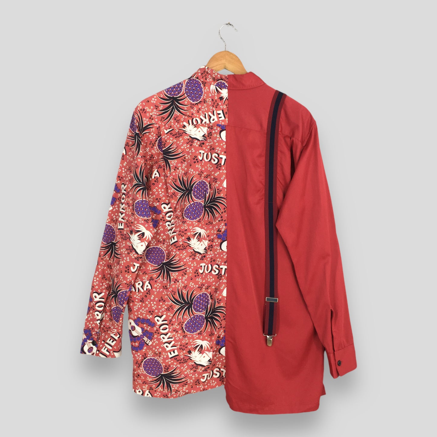 Maison Mihara Yasuhiro Justified Error Rayon Shirt Size 44