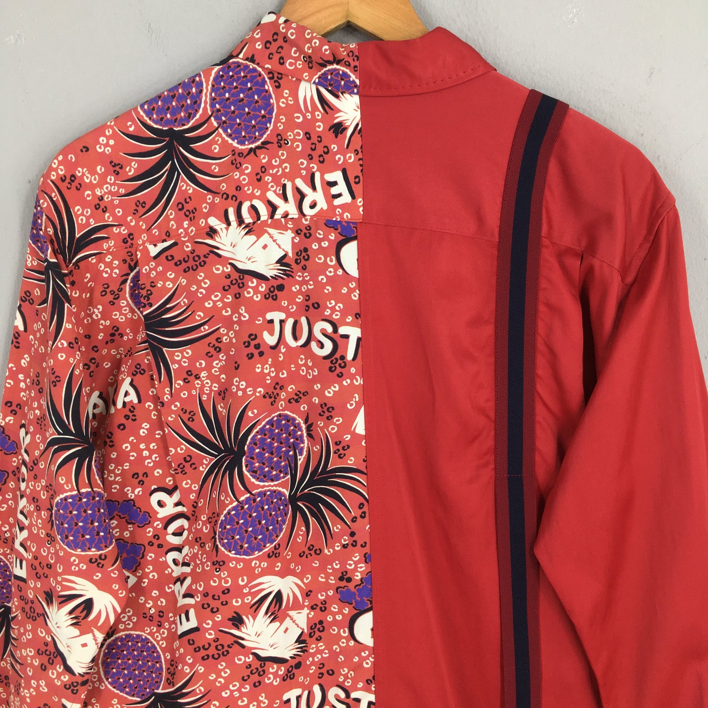 Maison Mihara Yasuhiro Justified Error Rayon Shirt Size 44