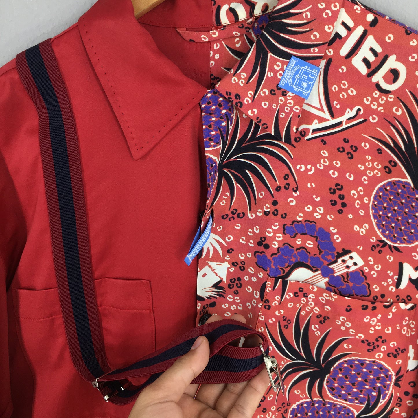 Maison Mihara Yasuhiro Justified Error Rayon Shirt Size 44