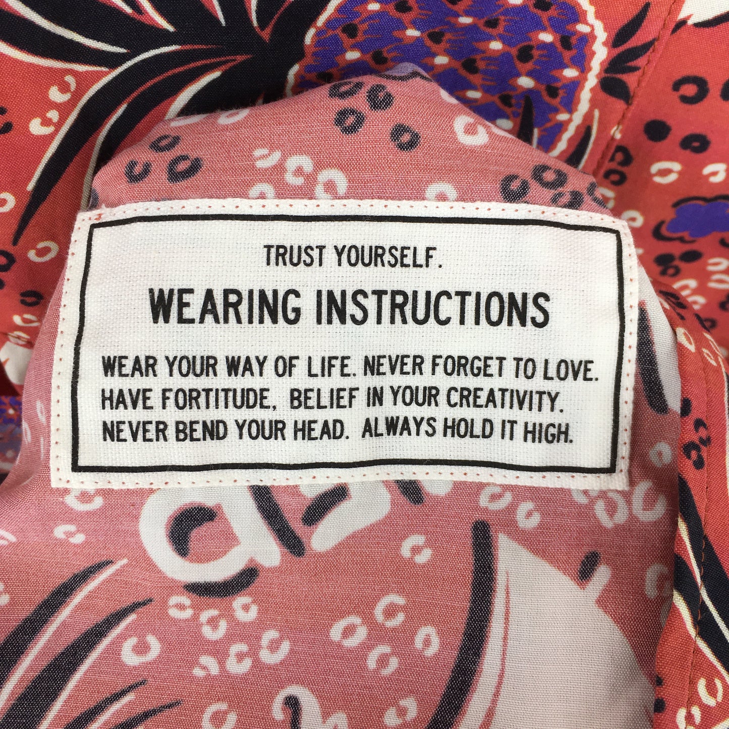 Maison Mihara Yasuhiro Justified Error Rayon Shirt Size 44