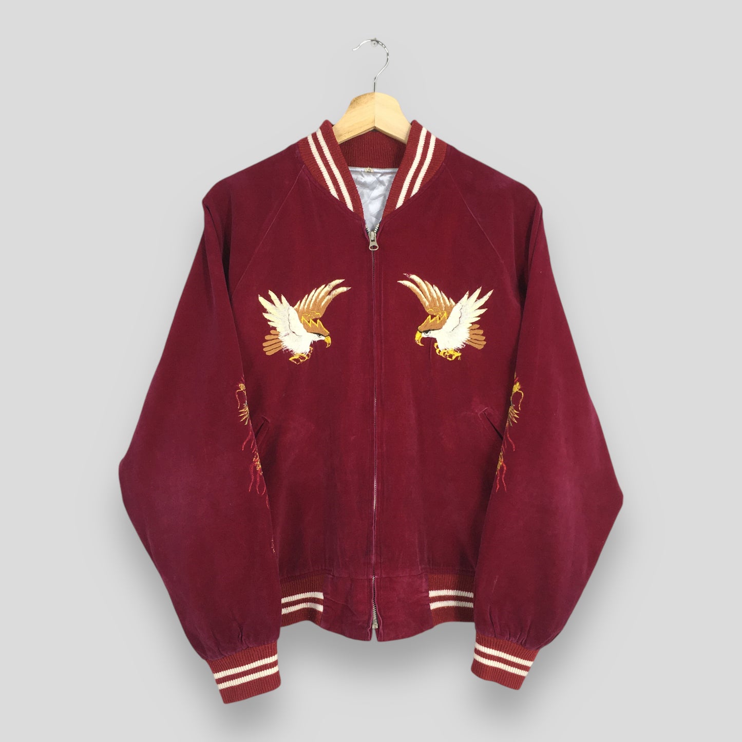 Sukajan Japan Phoenix Eagle Jacket Medium