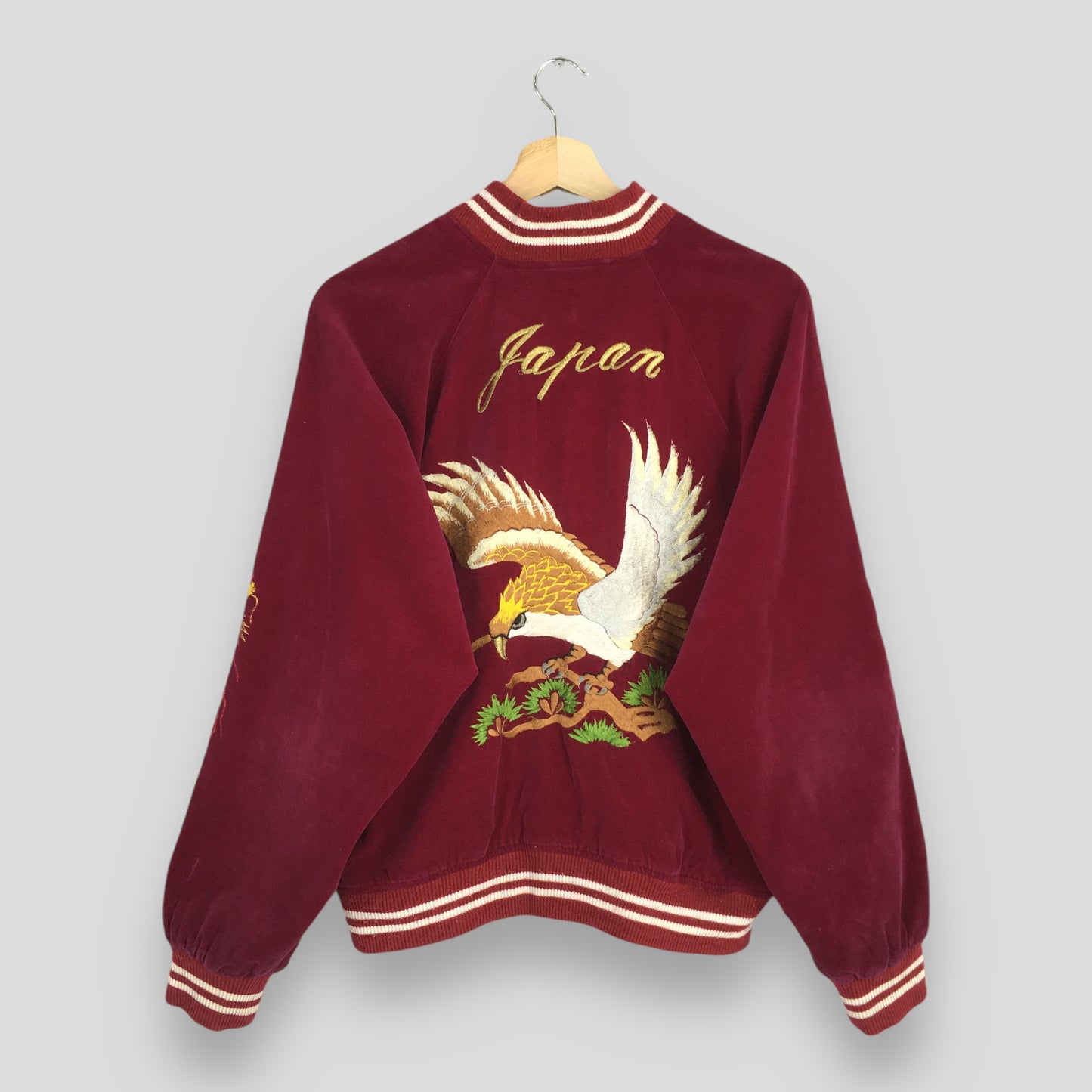 Sukajan Japan Phoenix Eagle Jacket Medium