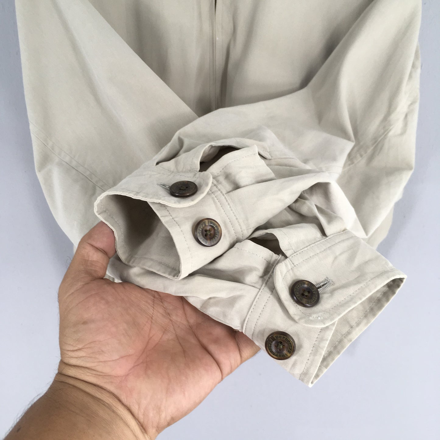 90s Burberrys England Harrington Coat Medium