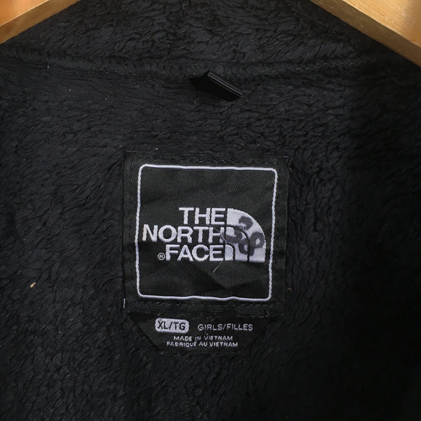 The North Face Ladies Black Fleece Sweater XLarge