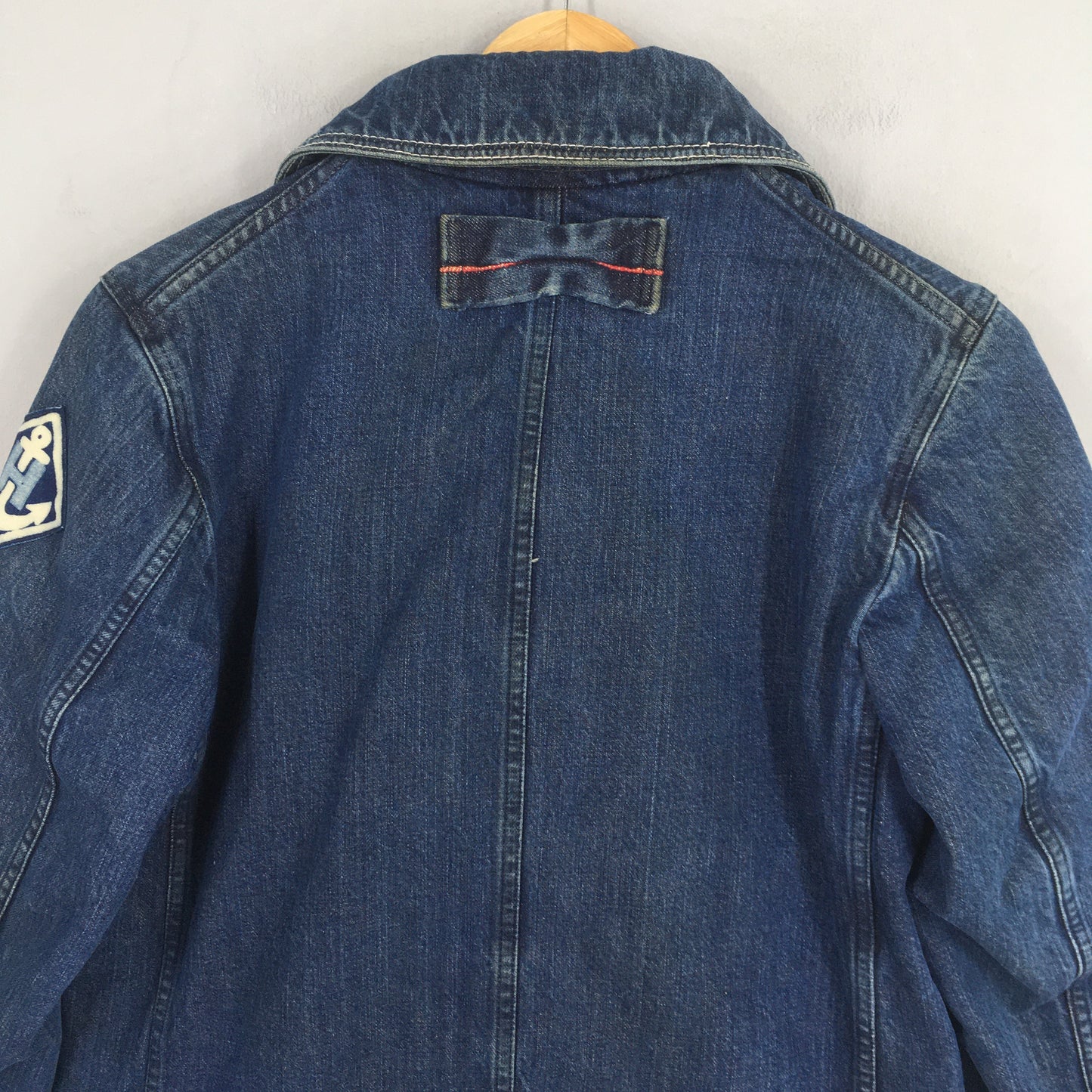 Blue Blue Japan Indigo Us Navy Jeans Jacket Medium