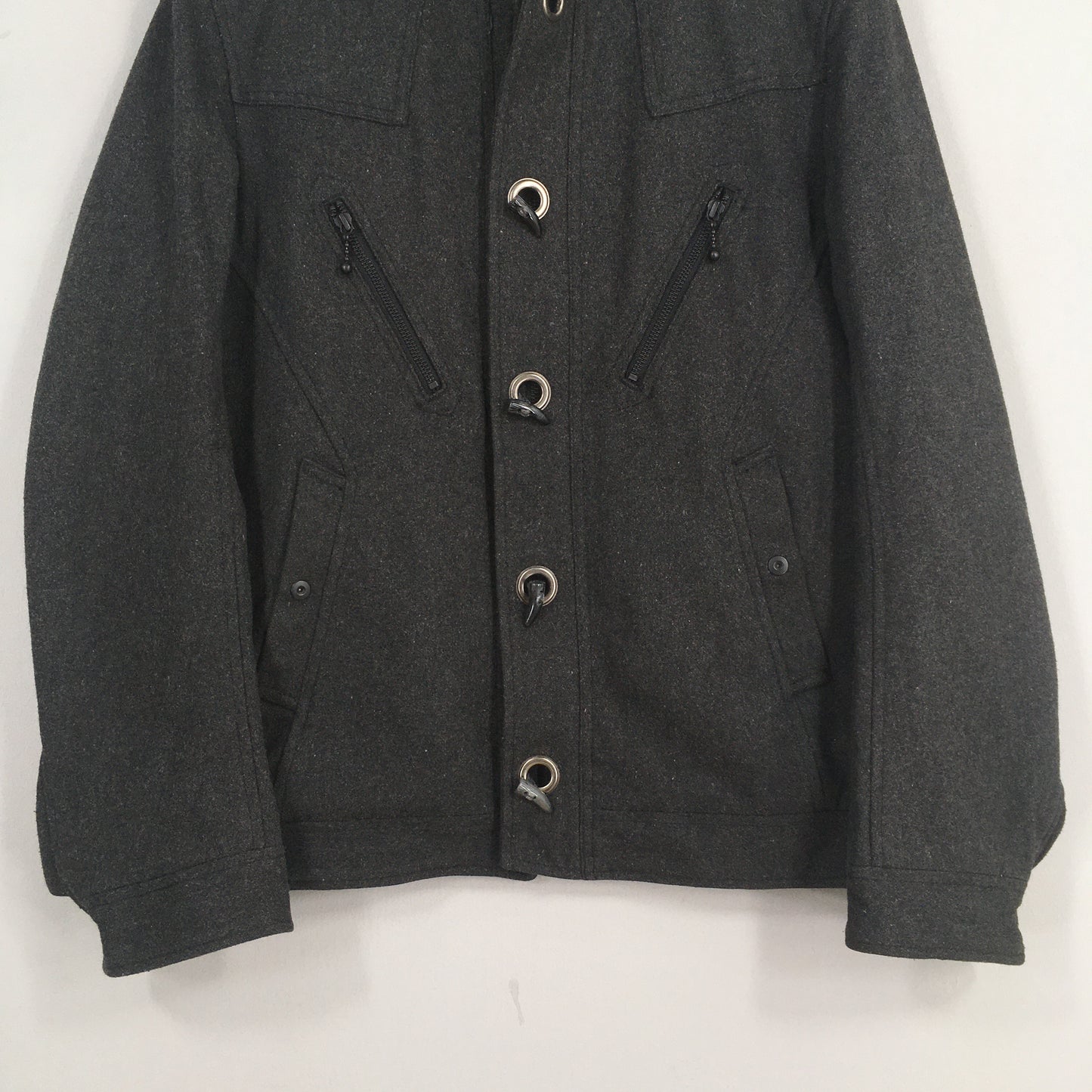 Nicole Wool Black Jacket Medium