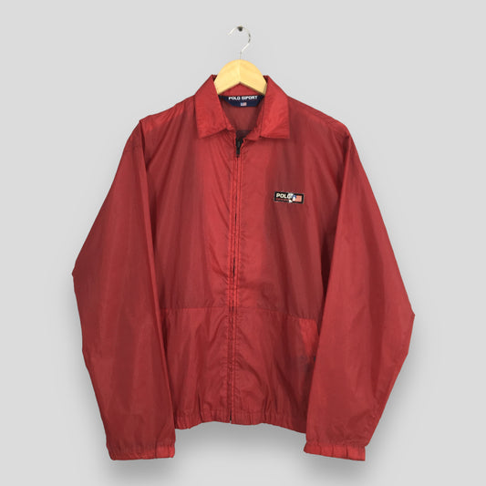 Polo Sport Red Windbreaker Small