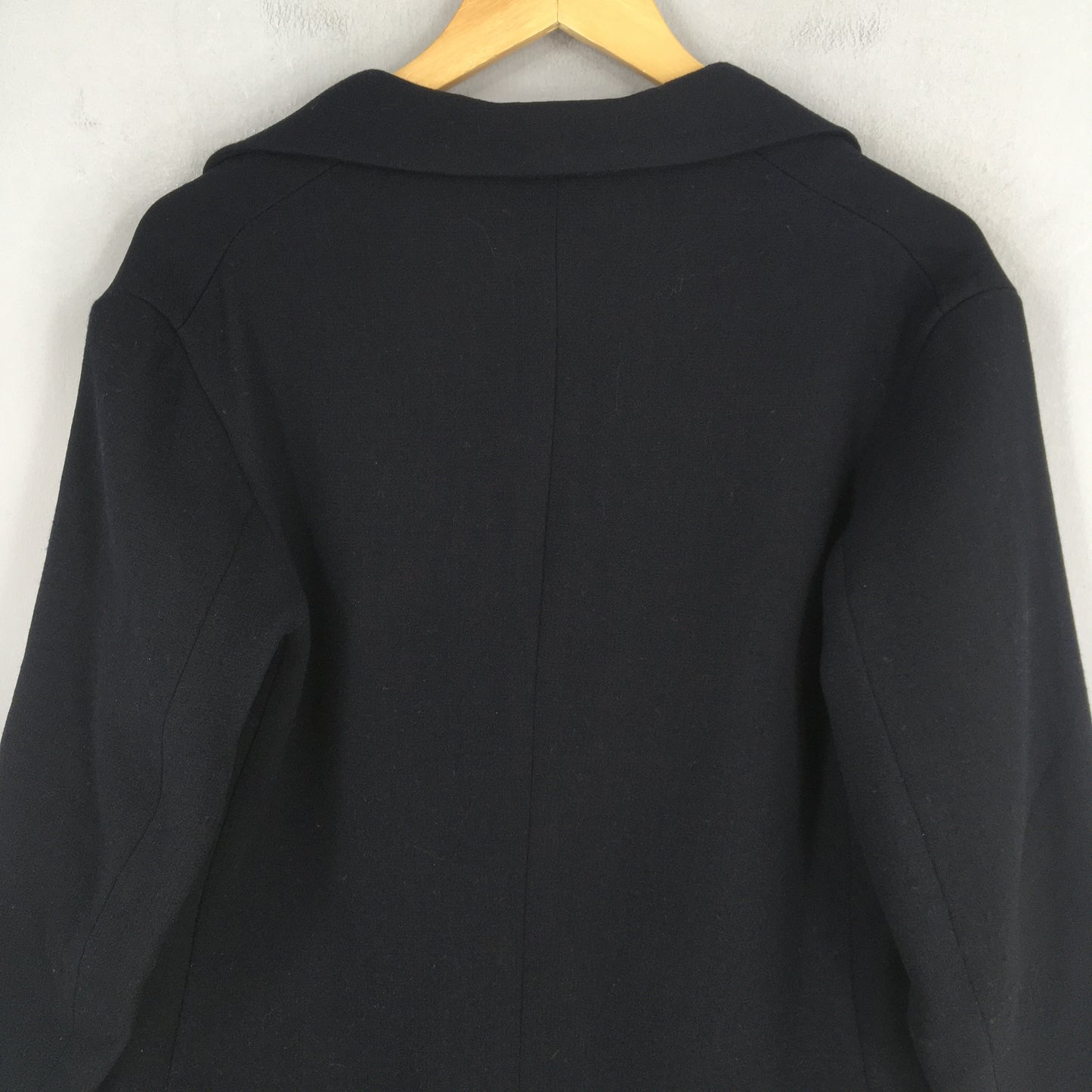 Y's For Men Yohji Yamamoto Black Wool Jacket Medium