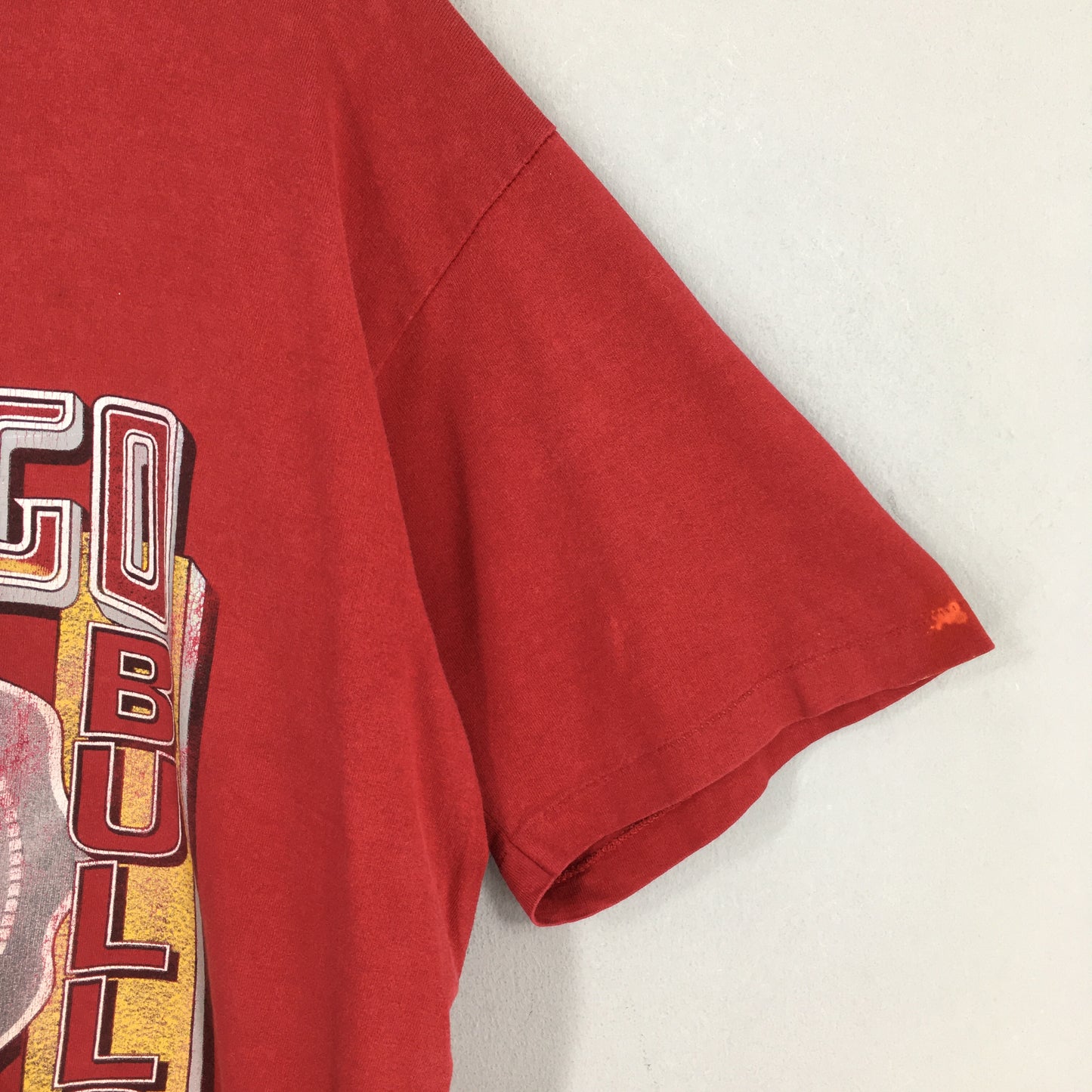 Chicago Bulls Nba World Champions Red T shirt XLarge