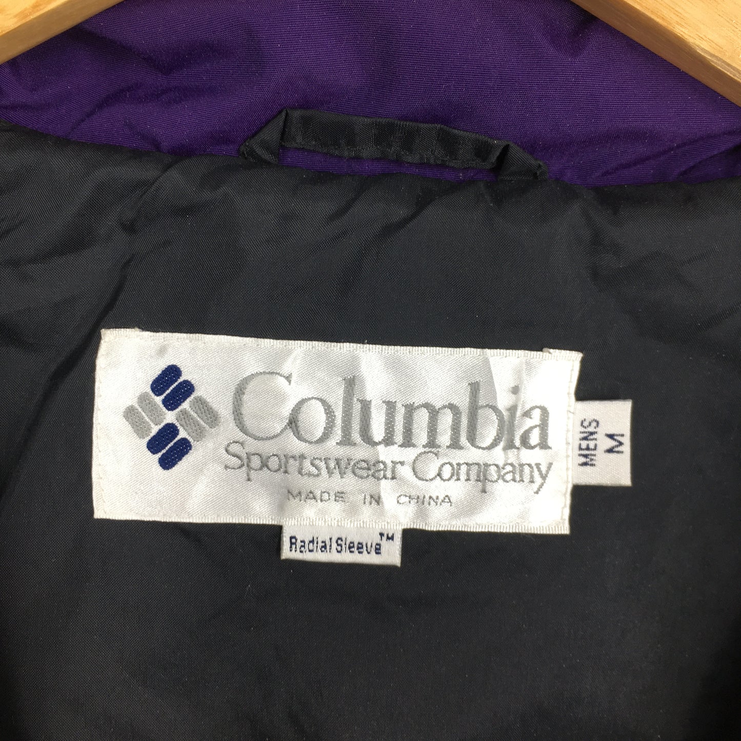 90s Columbia Windbreaker Men Jacket Medium