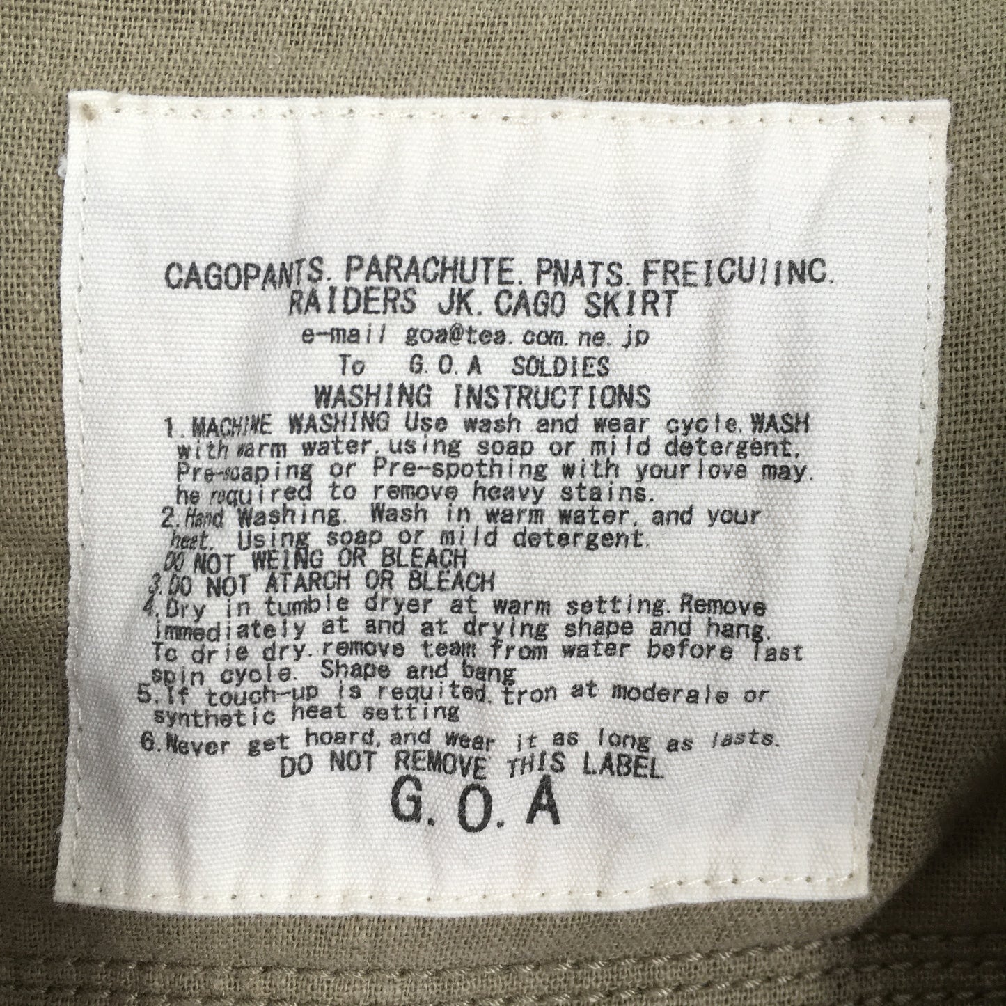 Goa If Six Was Nine Sleeveless Vest Linen Jacket Small