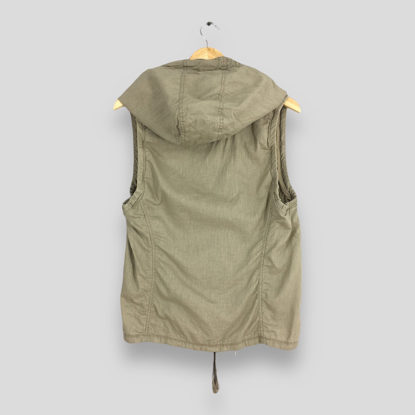 Goa If Six Was Nine Sleeveless Vest Linen Jacket Small