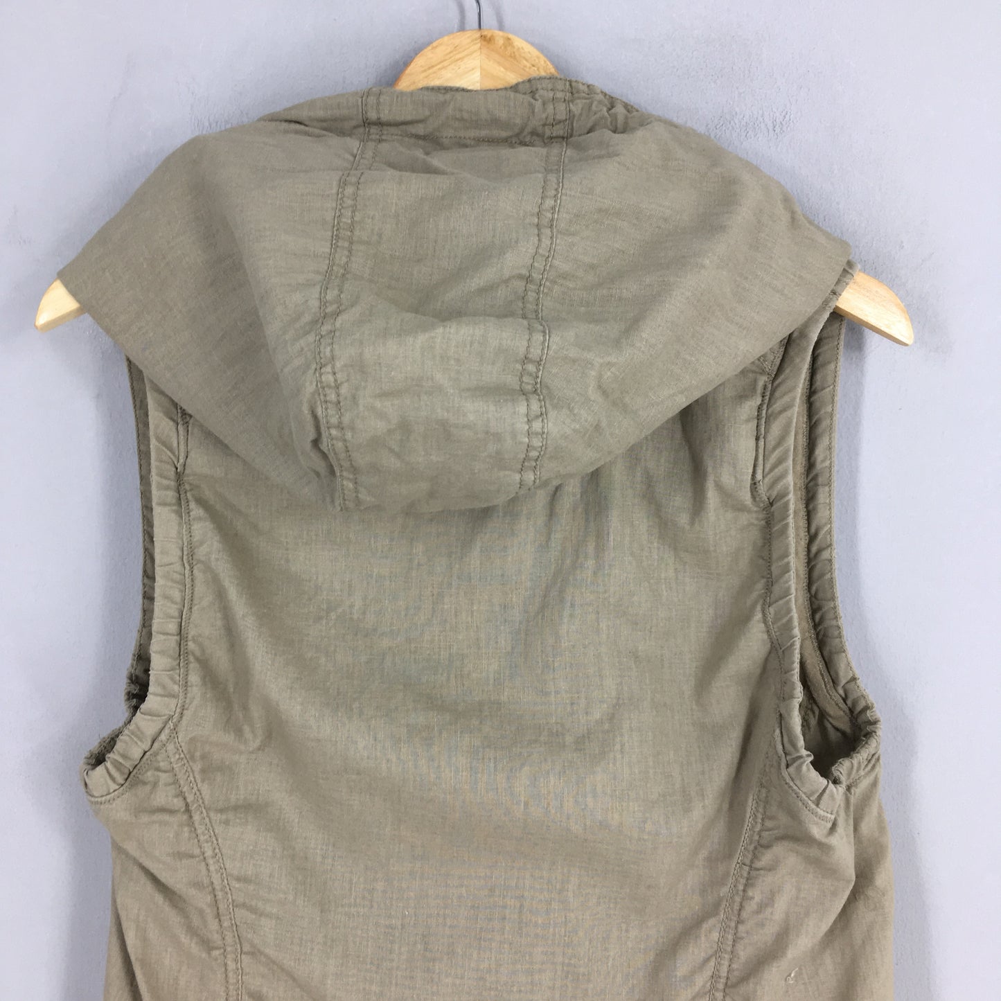 Goa If Six Was Nine Sleeveless Vest Linen Jacket Small