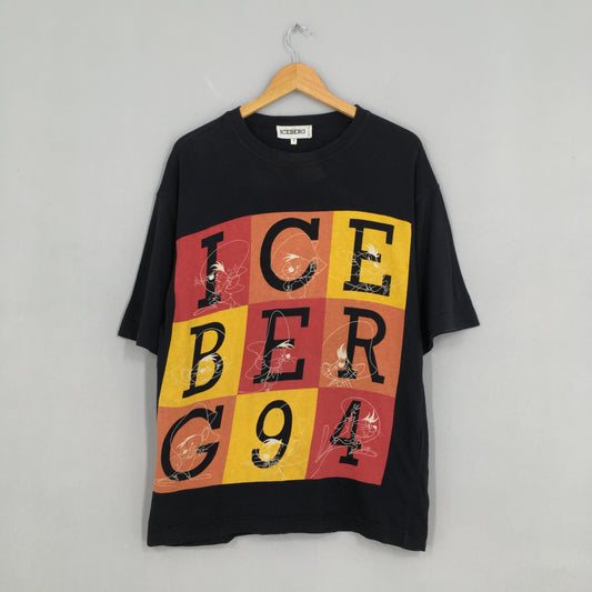 Iceberg Italy Cartoon Tshirt Small