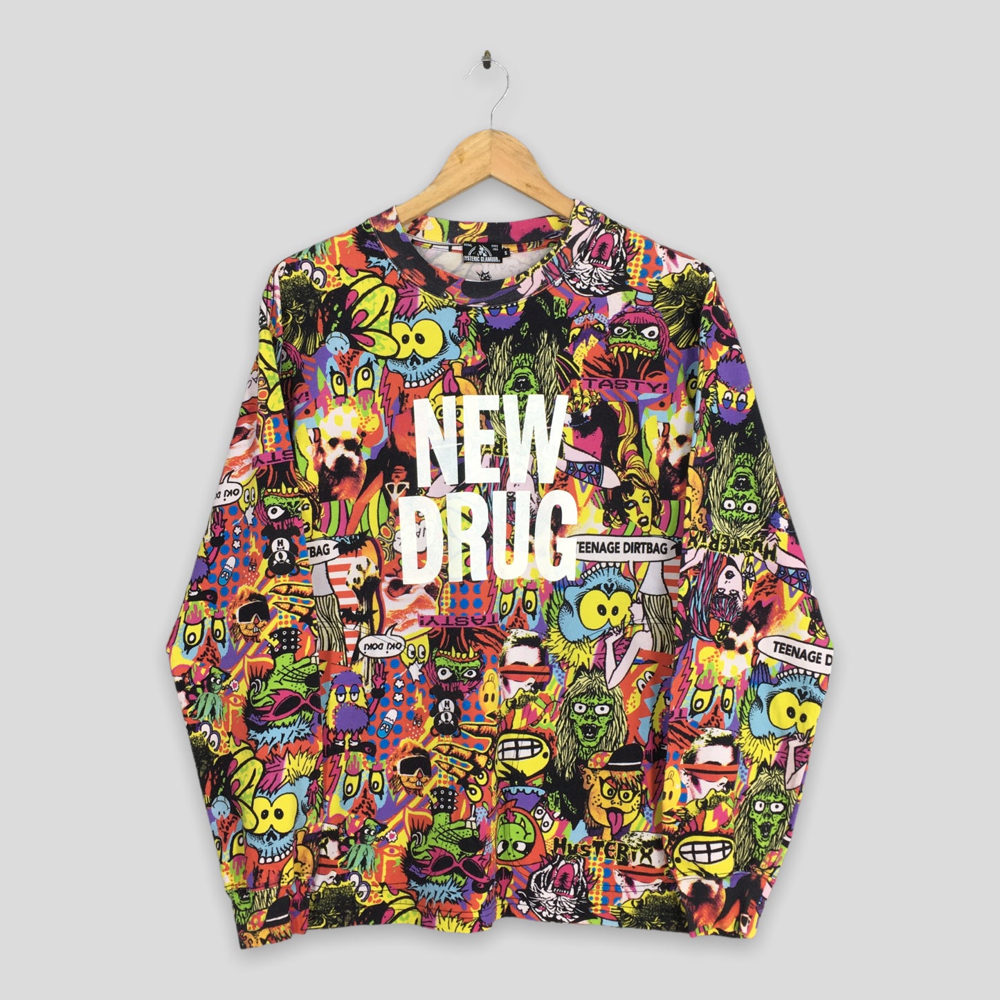 Hysteric Glamour X Skullux 2018 New Drug Art Ovp Multicolor T shirt Small