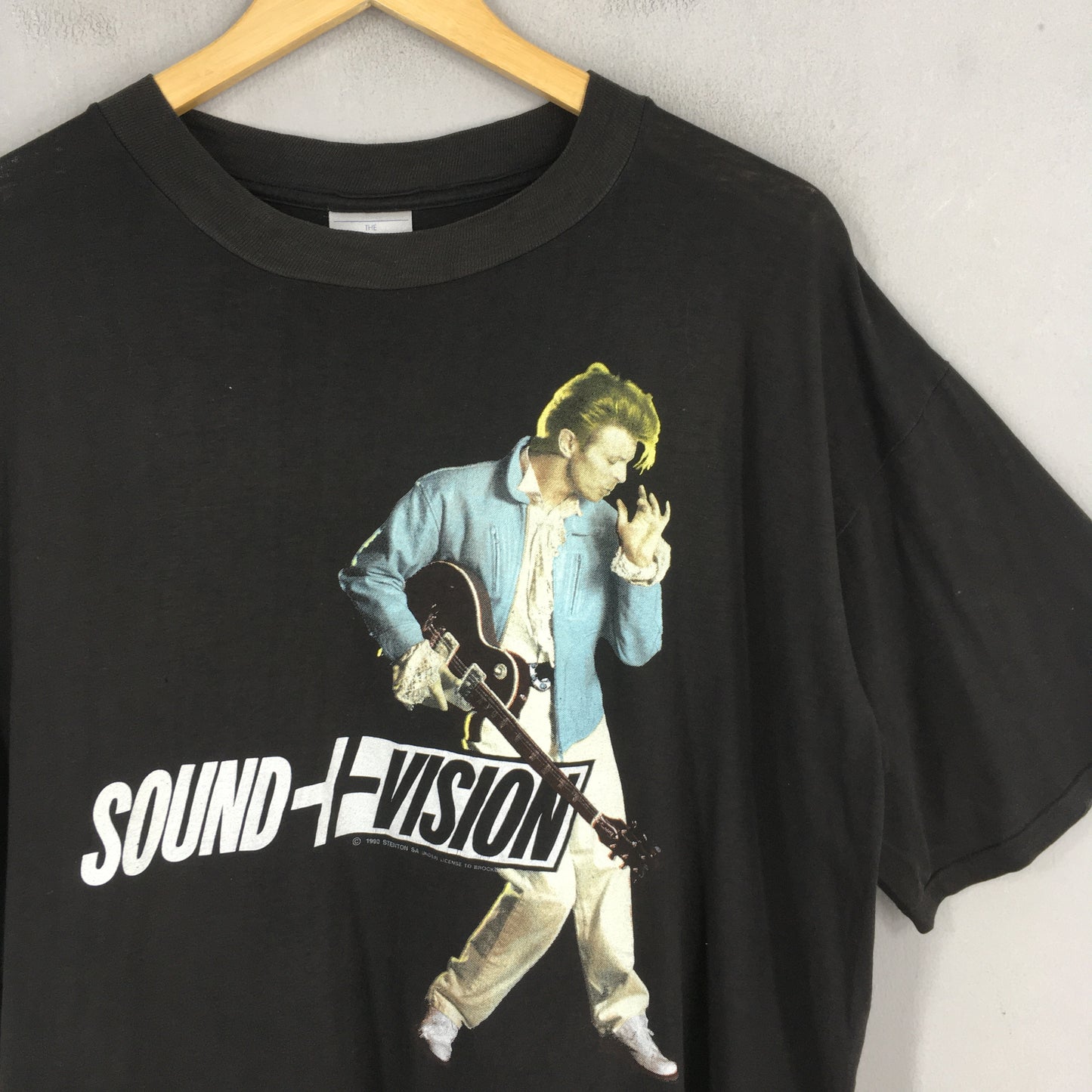 David Bowie English Singer Sound Vision T shirt XLarge