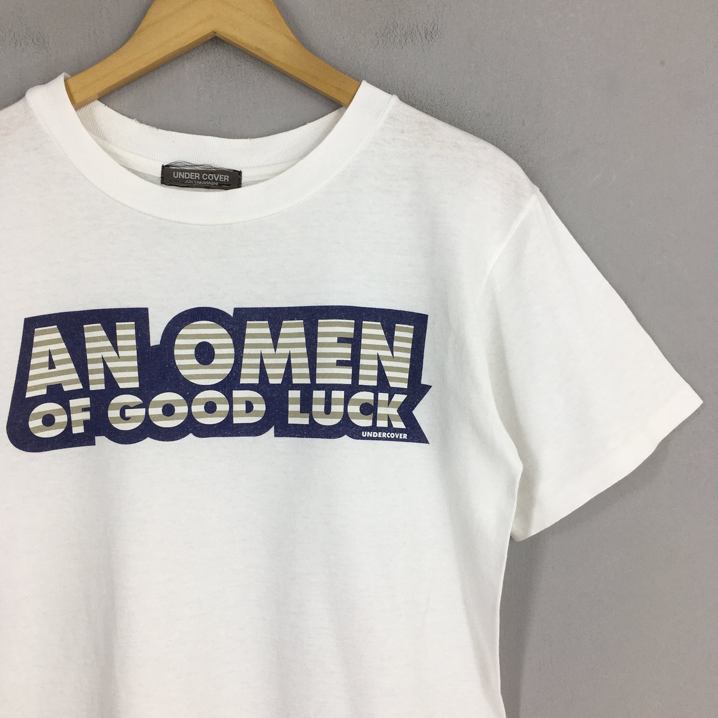 Undercover An Omen Of Good Luck White T shirt Small