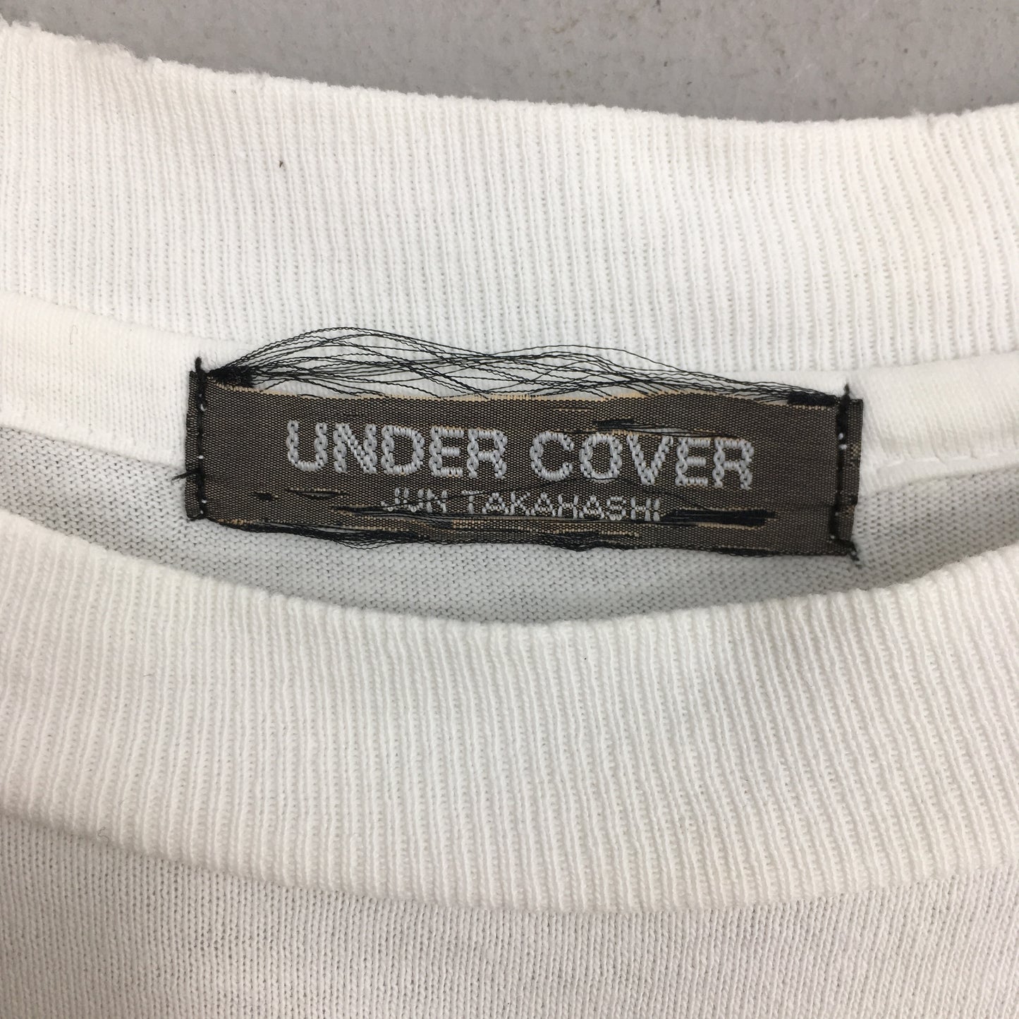 Undercover An Omen Of Good Luck White T shirt Small