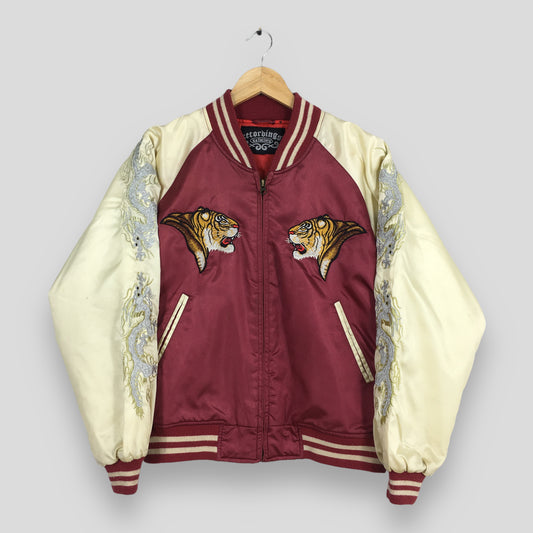 Sukajan Tiger Yokosuka Souvenir Tiger Jacket Medium