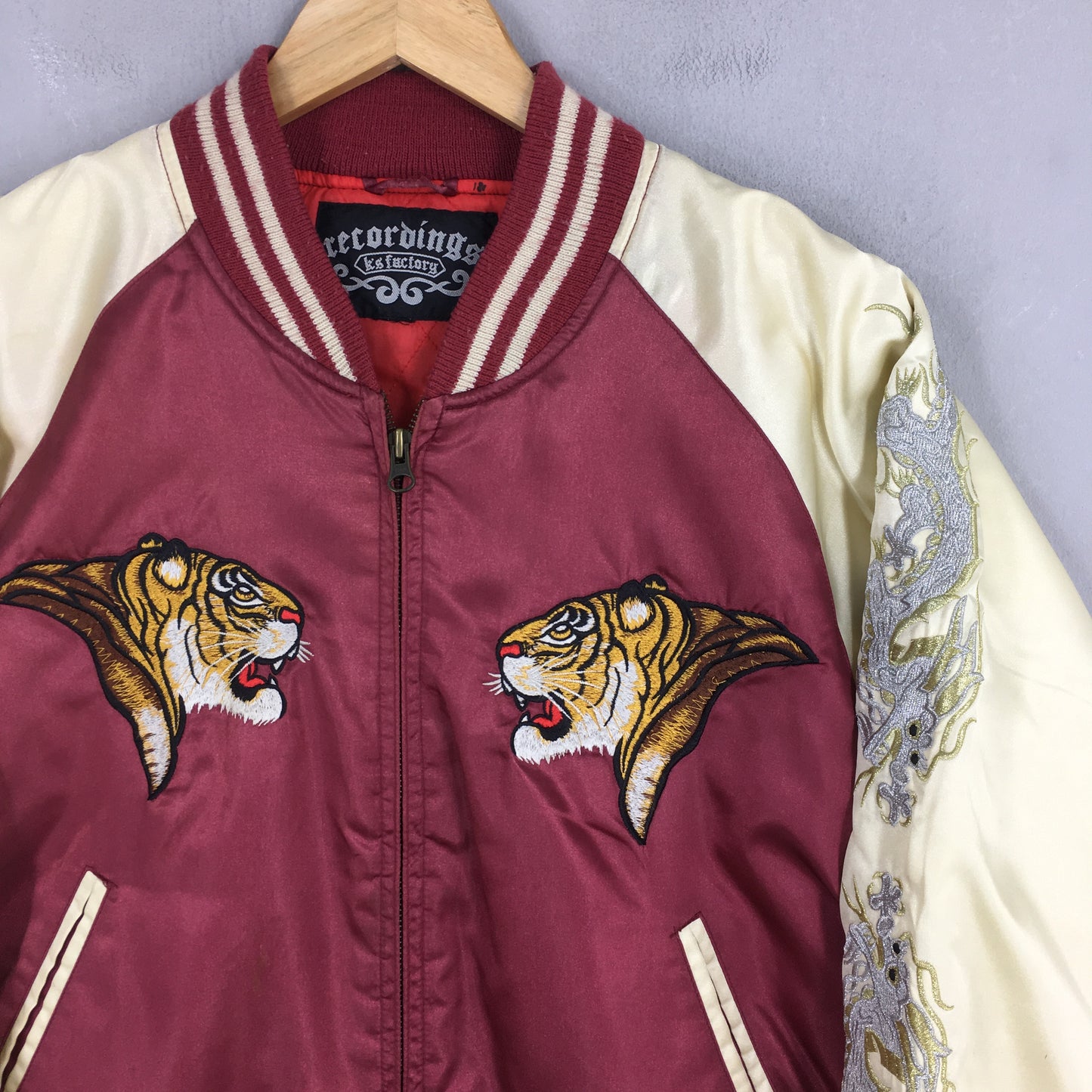 Sukajan Tiger Yokosuka Souvenir Tiger Jacket Medium