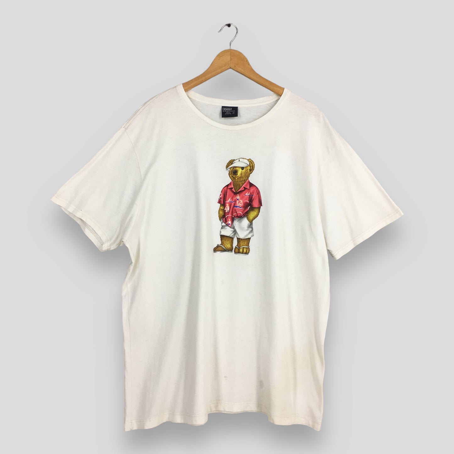 Polo Bear Ralph Lauren Hawaii Beach Wear T shirt XLarge