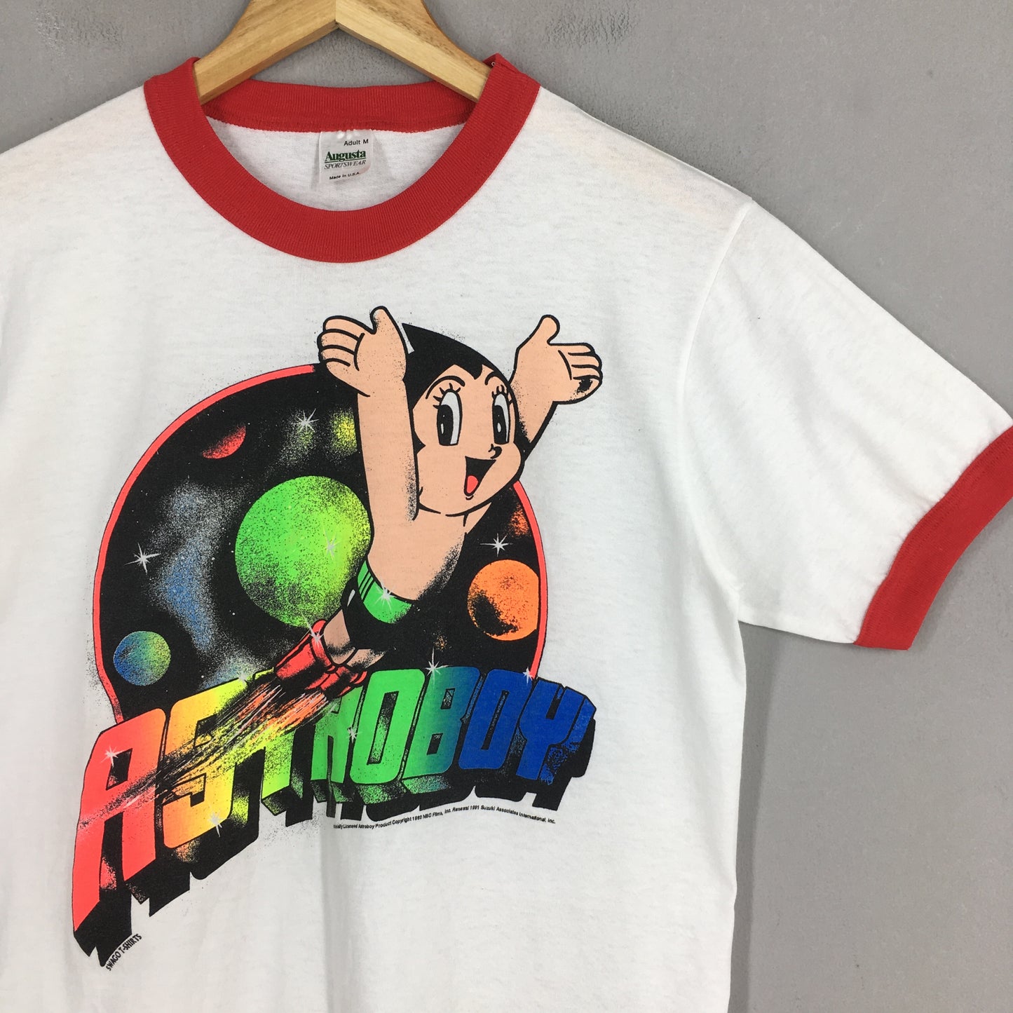 Astro Boy Mighty Atom Japanese Anime T shirt Medium