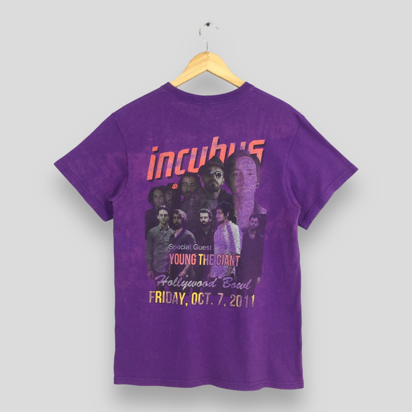 Incubus Rock Band Hollywood Bowl T shirt Small