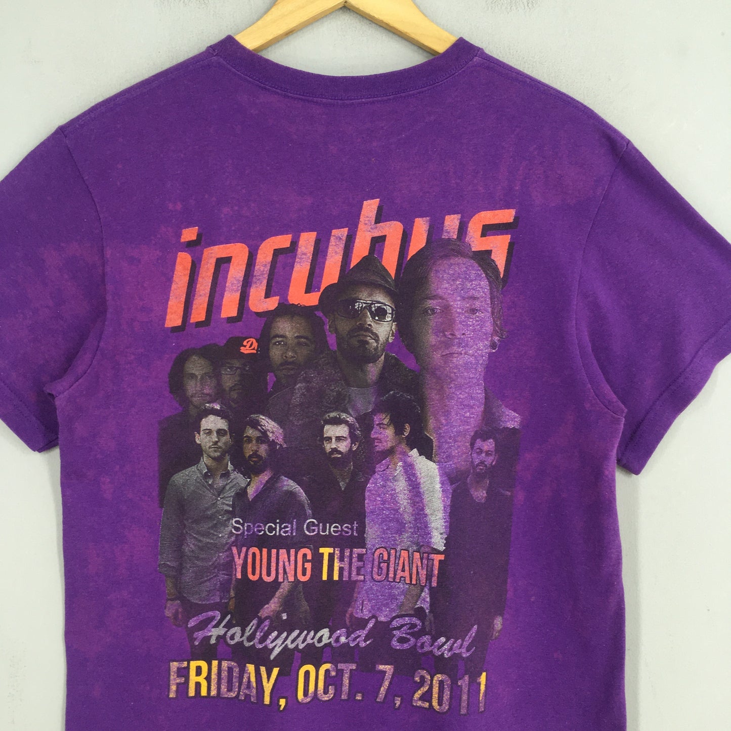 Incubus Rock Band Hollywood Bowl T shirt Small