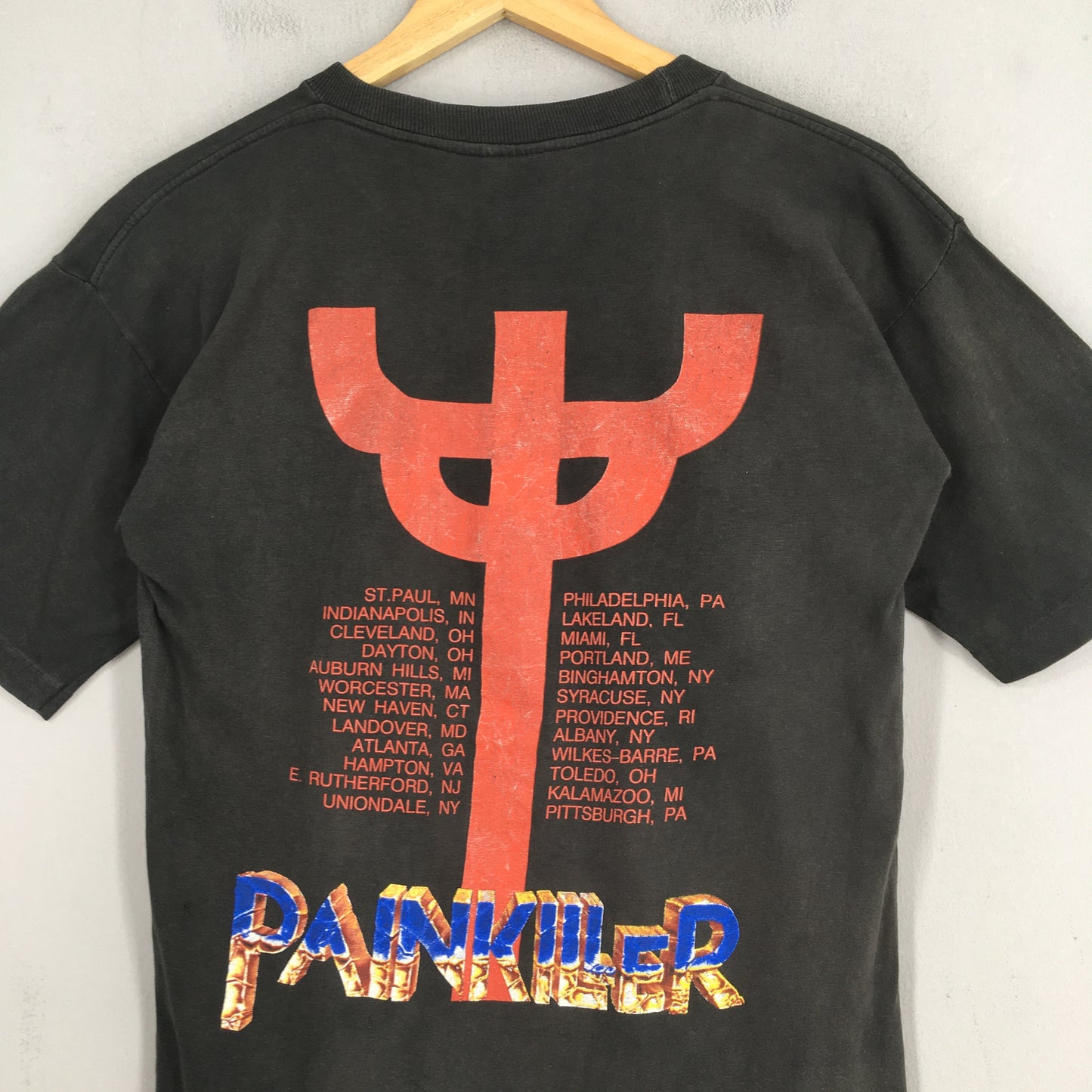 Judas Priest Painkiller Rob Halford T shirt Large