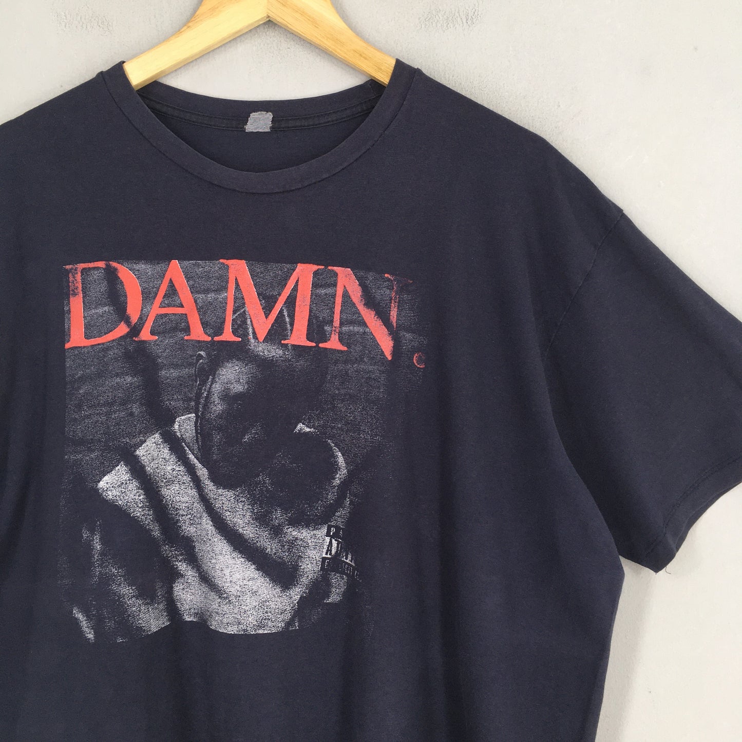 Kendrick Lamar Rapper Travis Scott The Damn Tour Black T shirt Large