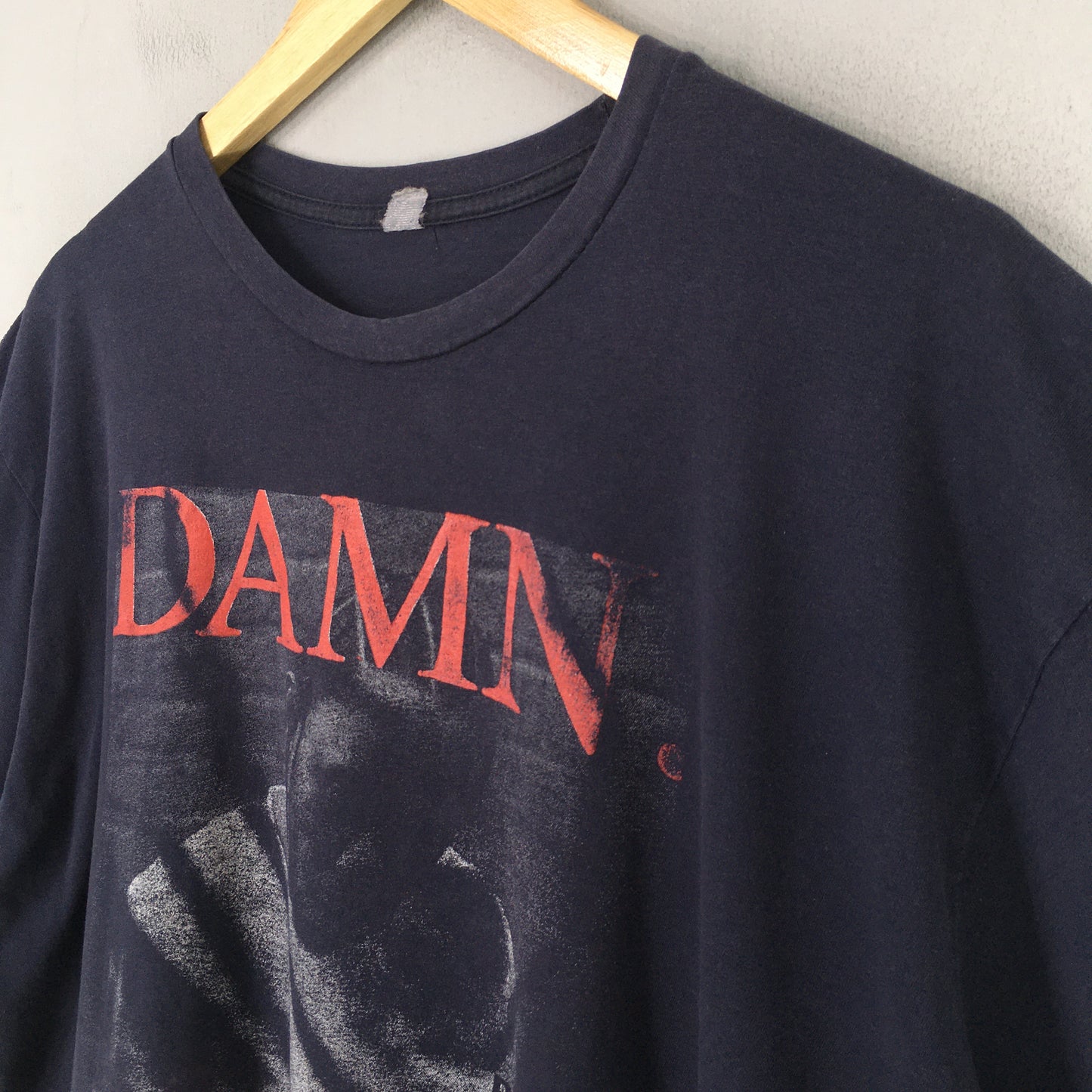 Kendrick Lamar Rapper Travis Scott The Damn Tour Black T shirt Large