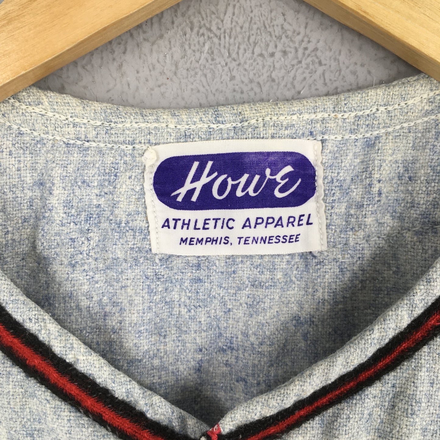 Vintage 1940's 50s Howe Indians Baseball Uniform Jersey Large