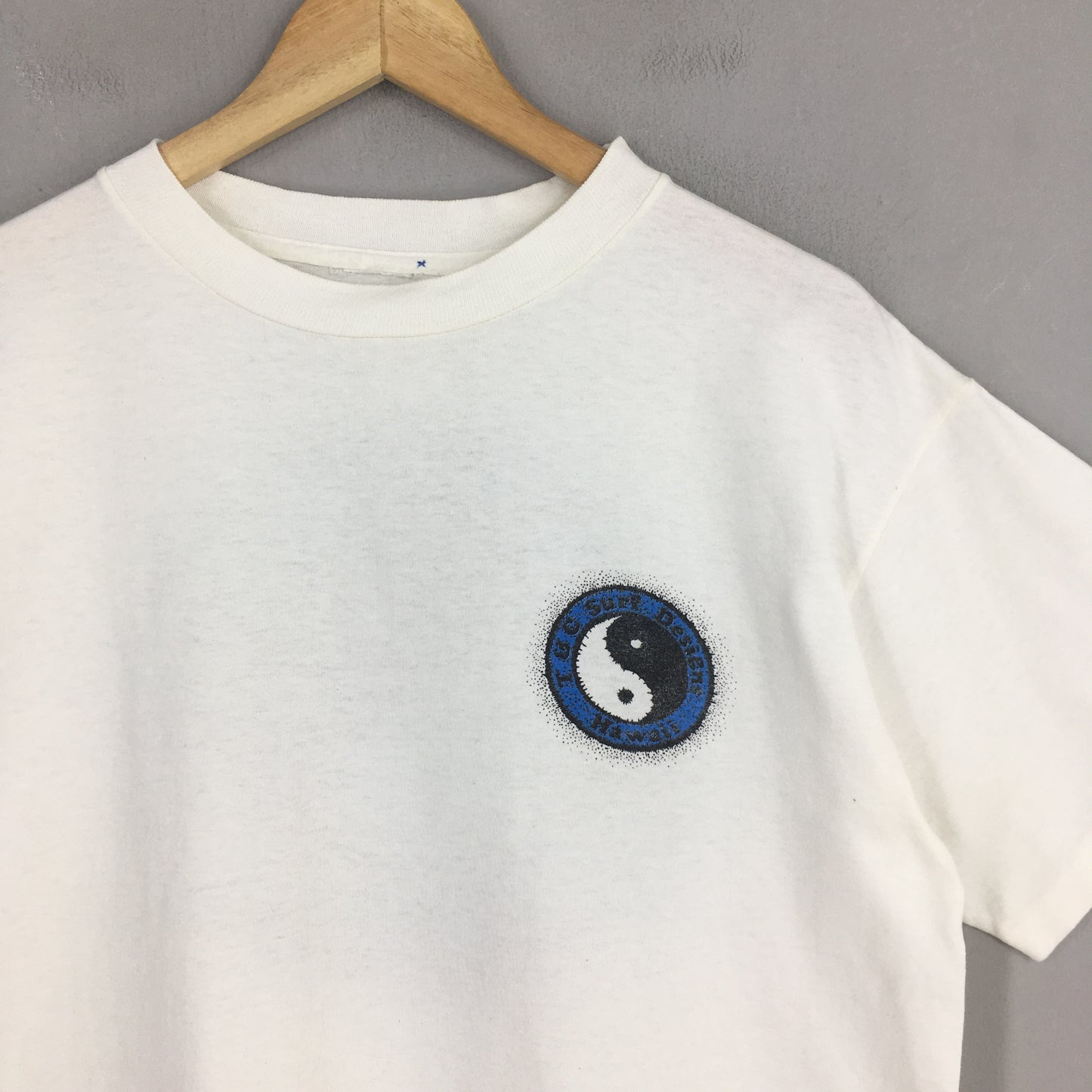 T&C Surf Designs Yin Yang Surfing White T shirt Medium