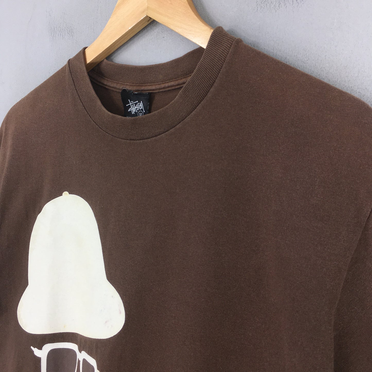 Stussy Usa Brown T shirt Medium