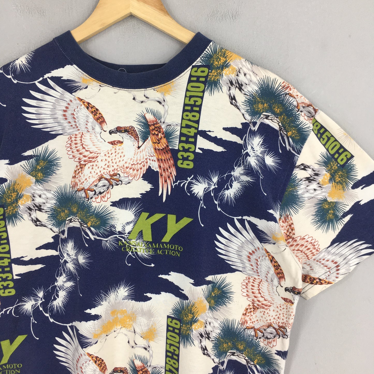 Kansai Man Japan Eagles Printed Tshirt Medium