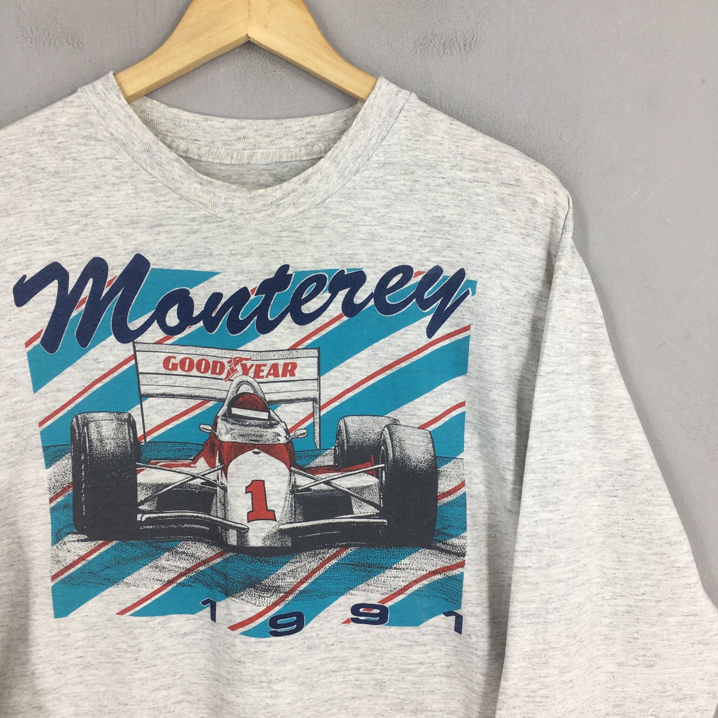 Monterey Grand Prix 1991 Camel Good Year T shirt Medium