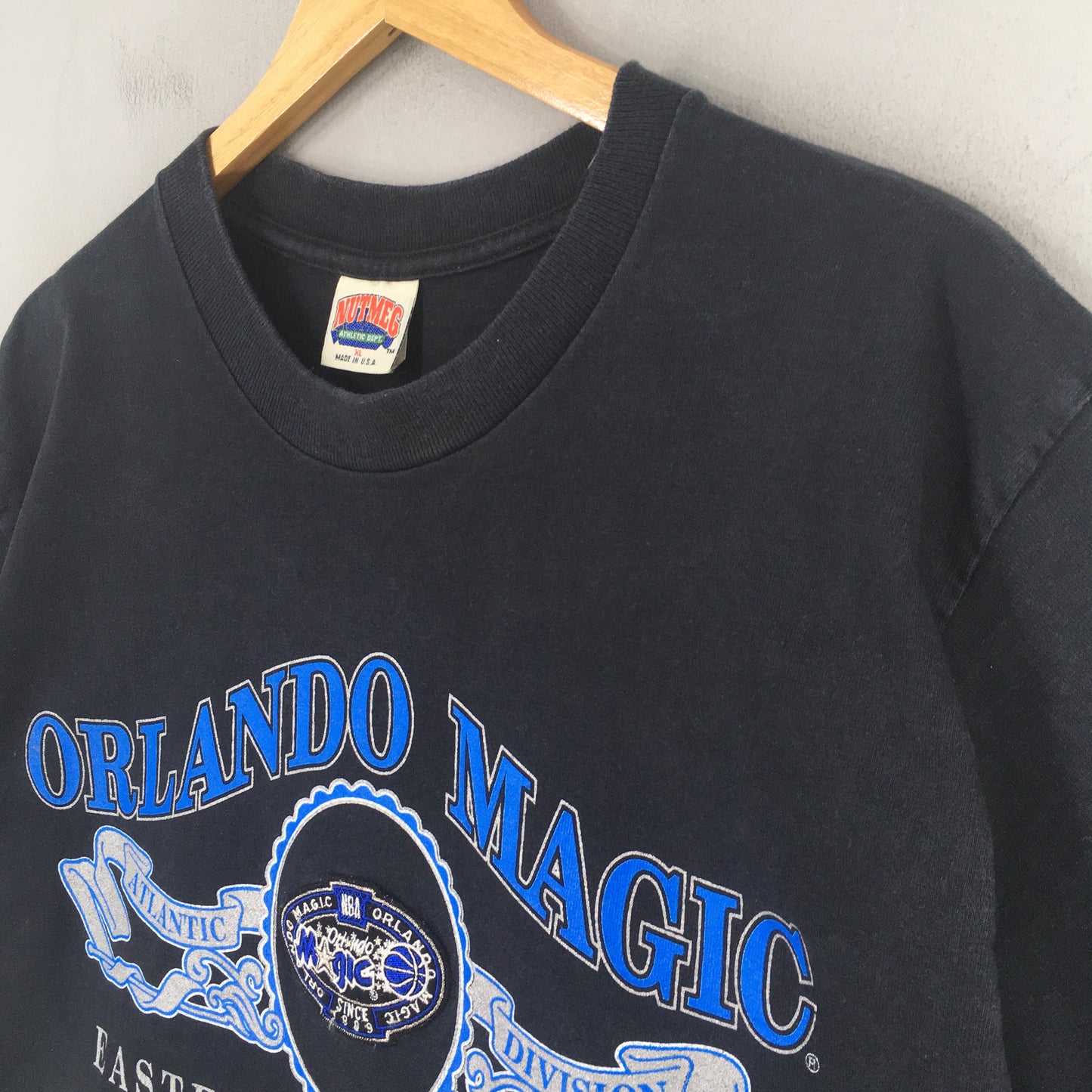 Orlando Magic Nba Basketball Black Tshirt XLarge