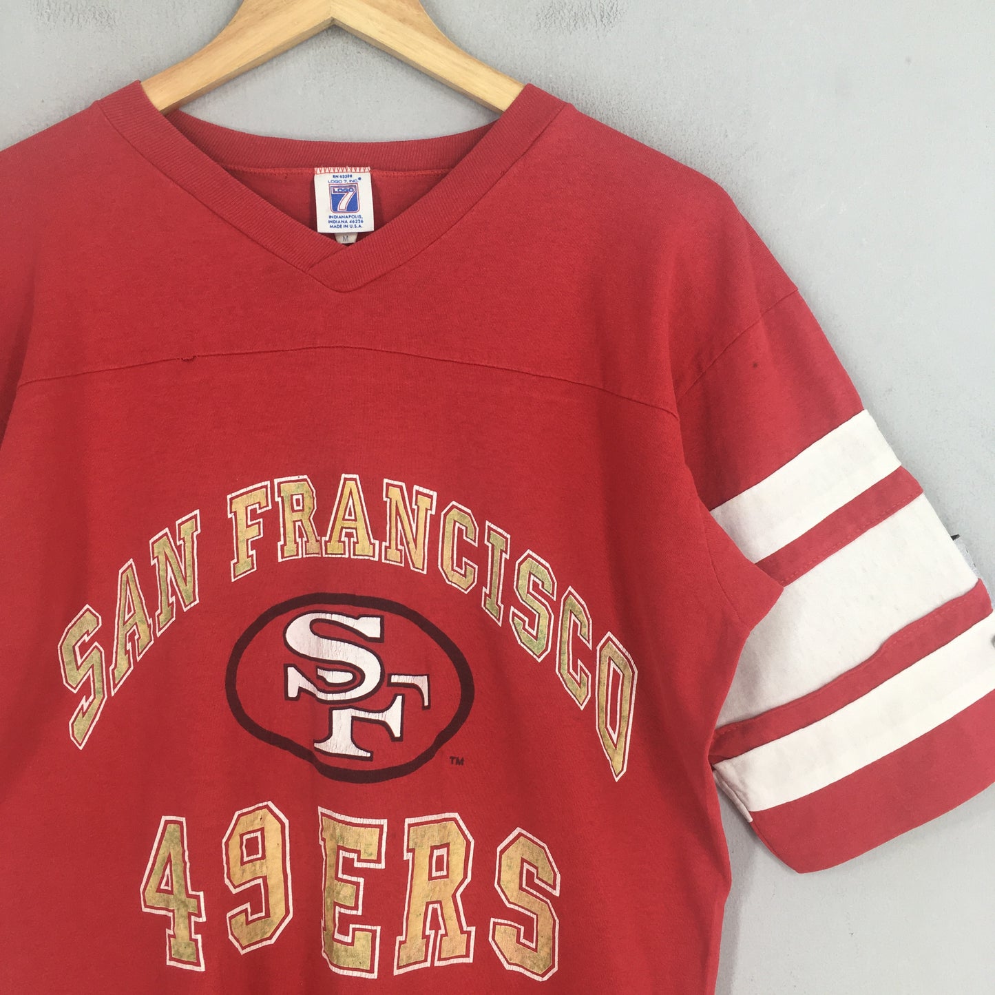 49ers Nfl San Francisco Red T shirt Medium