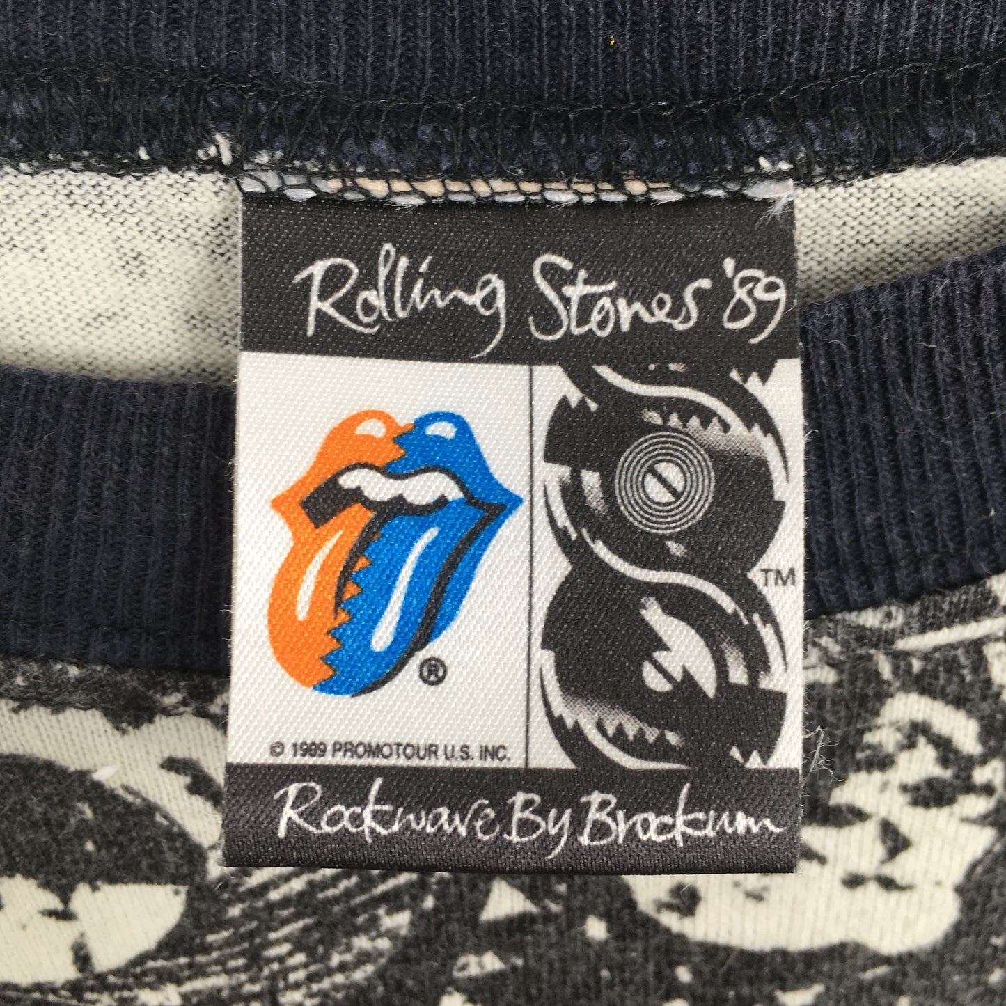 The Rolling Stones Overprinted T shirt Large