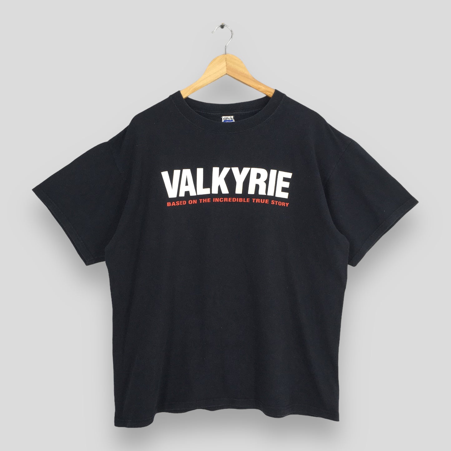 Valkyrie Thriller Film Movies Black Tshirt XLarge