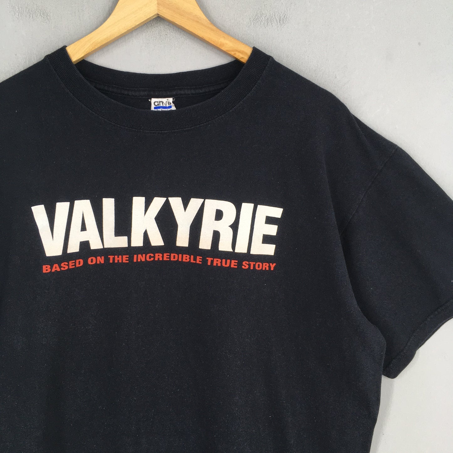 Valkyrie Thriller Film Movies Black Tshirt XLarge