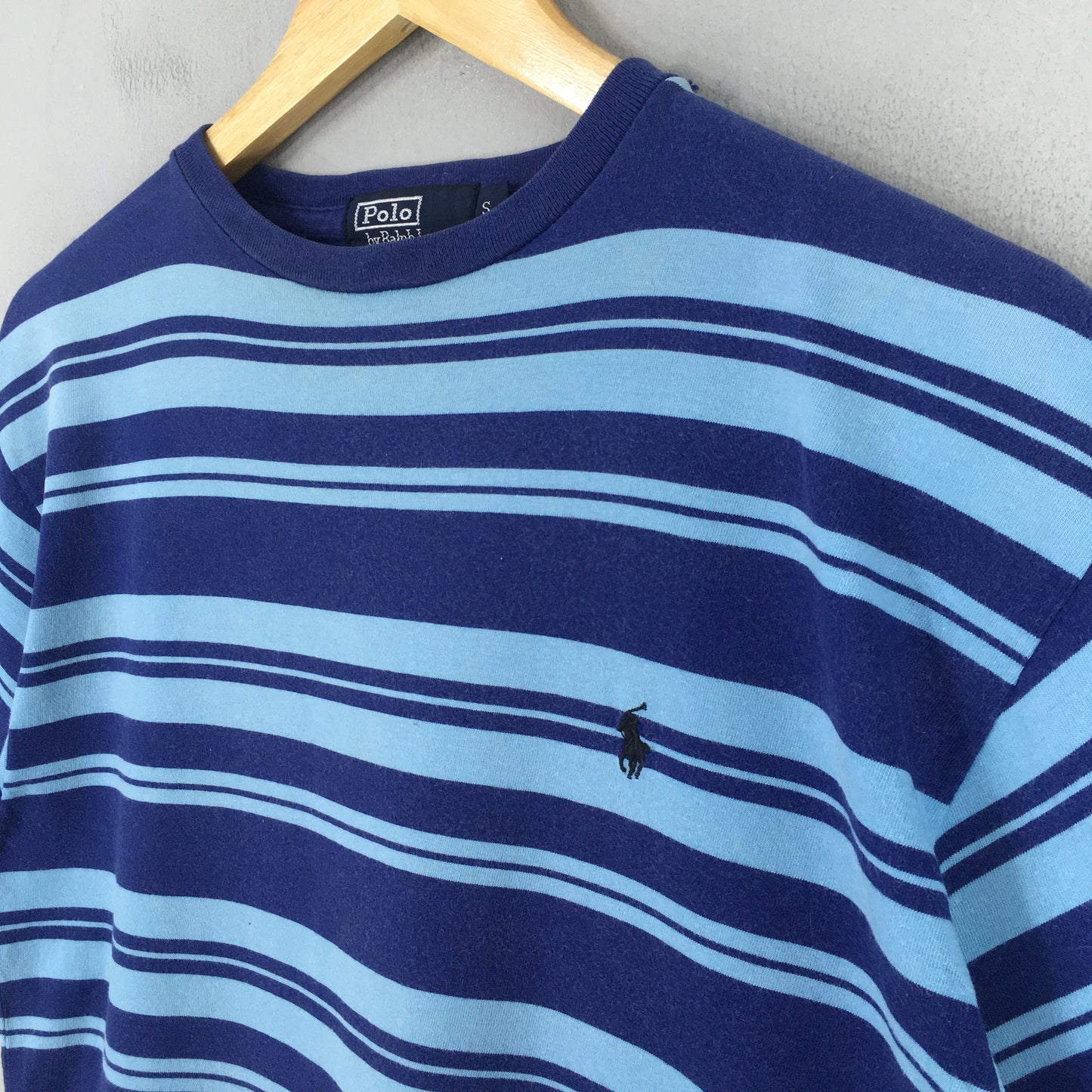 Polo Ralph Lauren Multicolor Blue Striped Polo Shirt Small