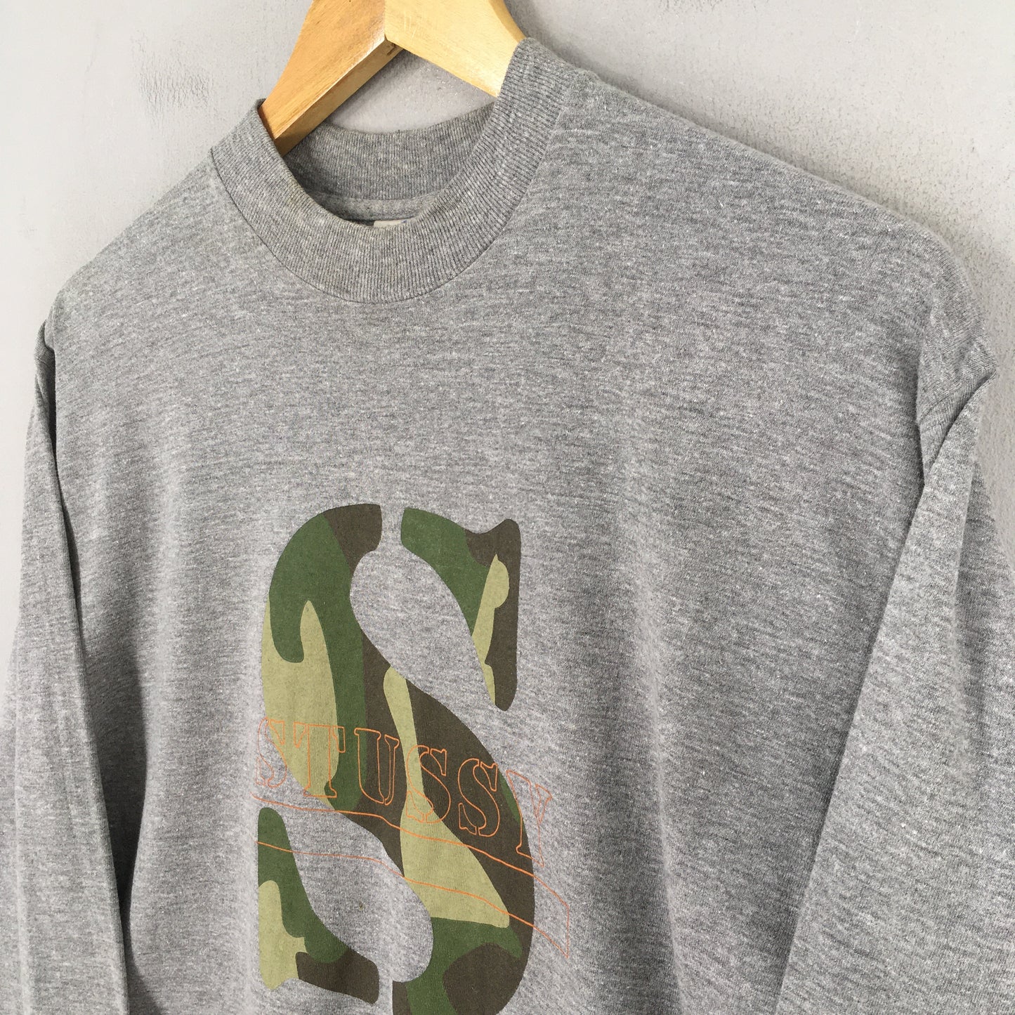 Stussy Usa S Logo T shirt Medium Stussy Camo Logo