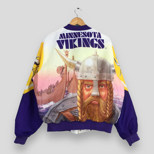 Minnesota Vikings NFL Football Satin Jacket XLarge
