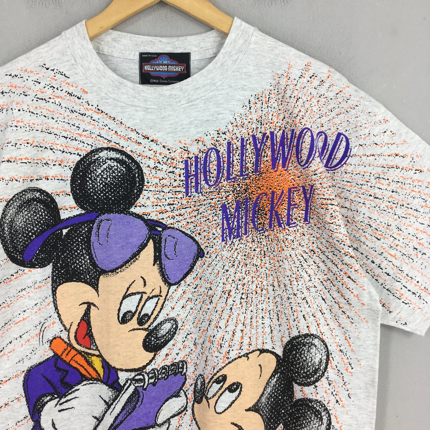 Mickey Mouse Disney Hollywood Tshirt Medium