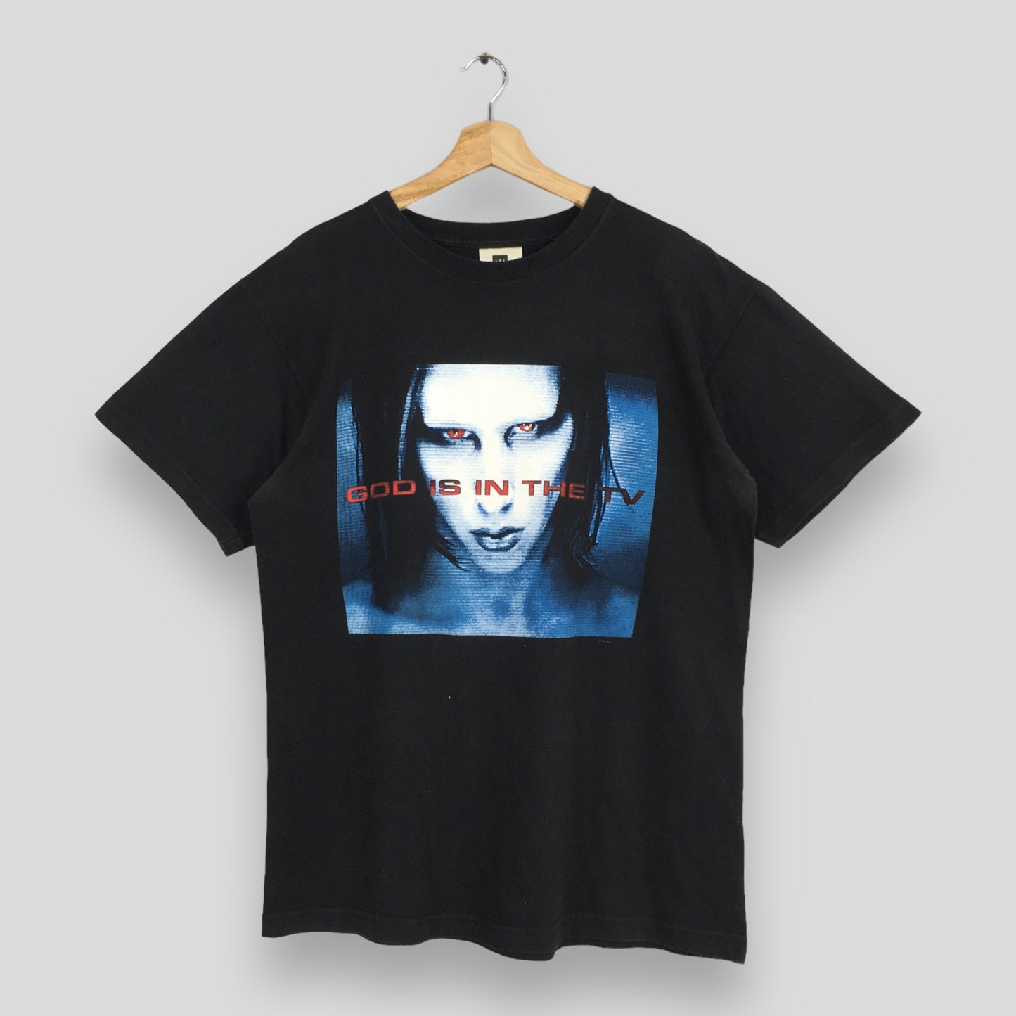 Marilyn Manson God Is In The TV Tshirt Large