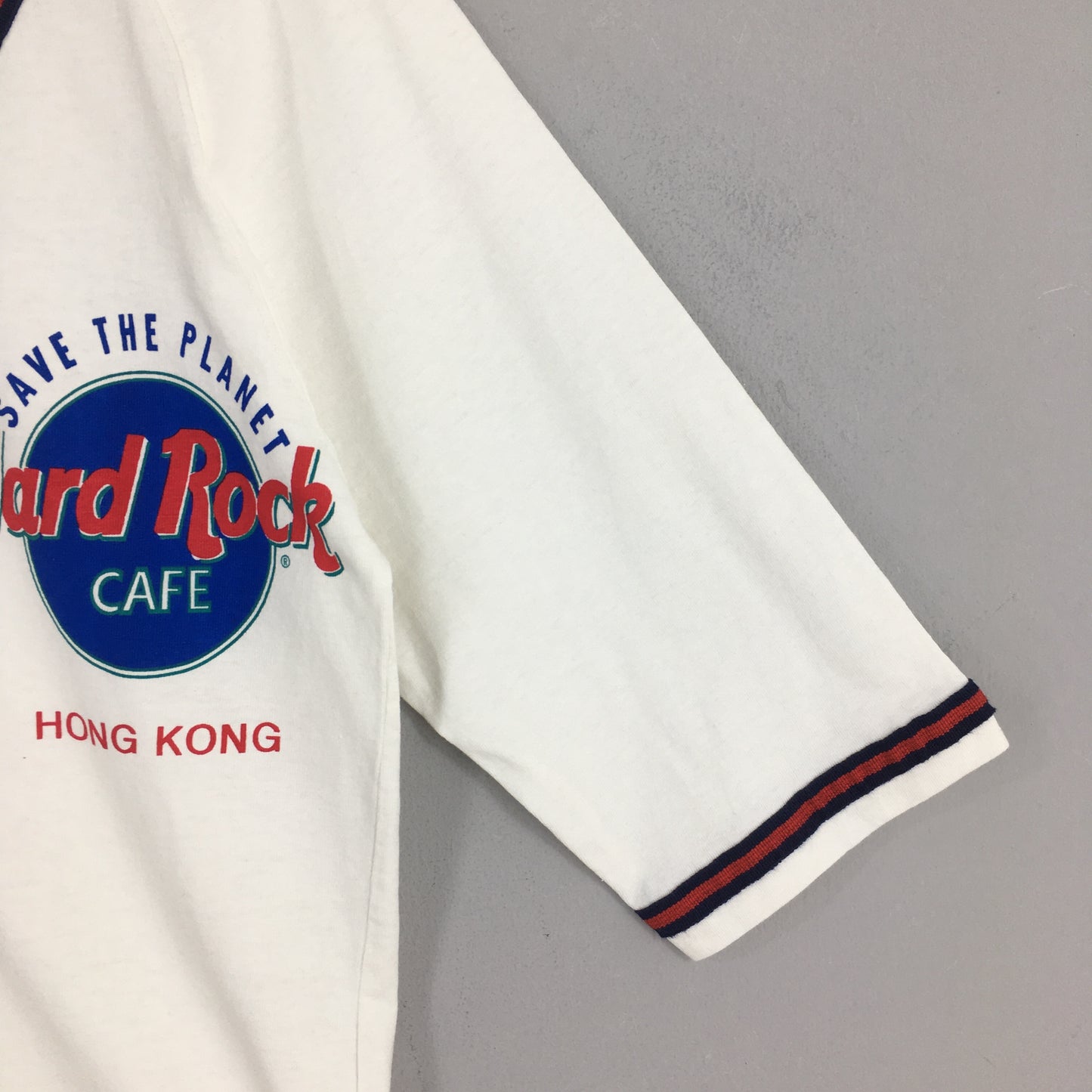 Hard Rock Cafe Hong Kong Baseball Shirt Medium