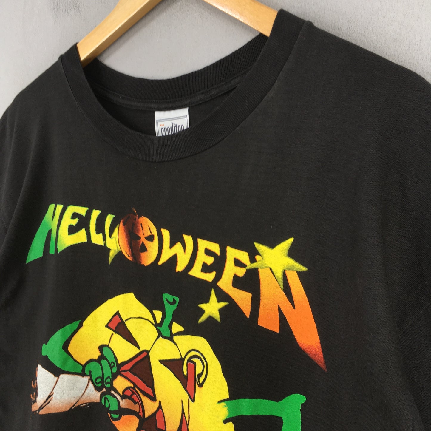 Helloween Smokin Tour 1992 T shirt Large