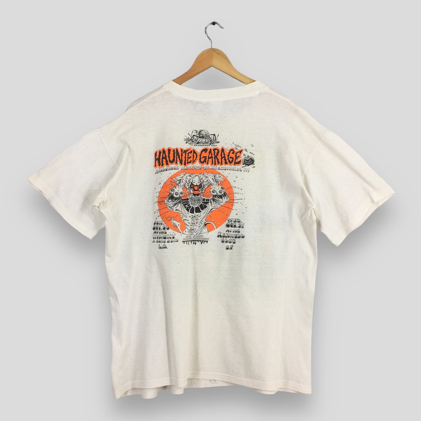 Haunted Garage Shirt Rock Tshirt Large